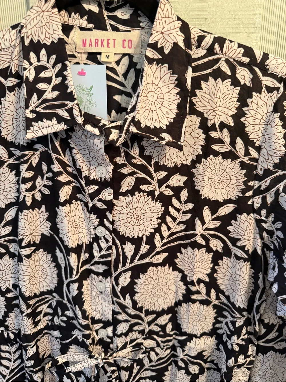 Market Co Bianca Foliage Maci Dress